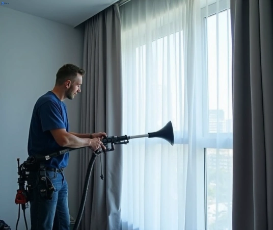 Professional drapes cleaning process tools Matty Curtain Cleaning west-wollongong-nsw